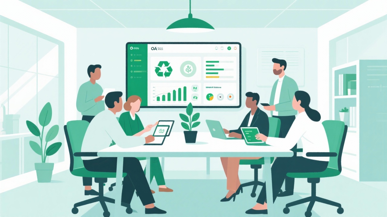 环保公司必备：OA软件如何提升办公效率？