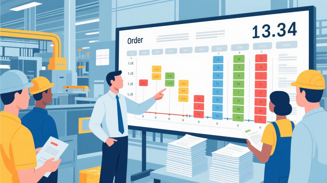 如何高效管理生产订单优先级？