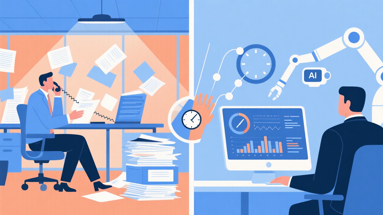 智能化企业管理工具与人工管理的差异：效率对比大揭秘