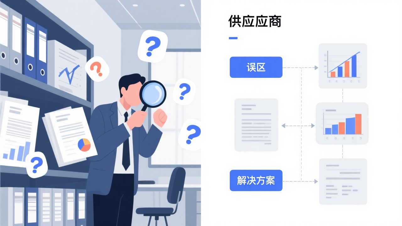 电商行业供应商评估管理常见误区与解决方案