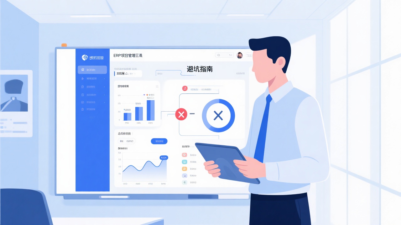 小微企业ERP项目管理工具怎么选?避开这些坑!
