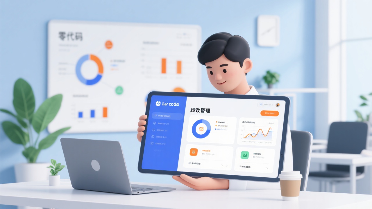 零代码搭建绩效管理工具，小白也能轻松上手！