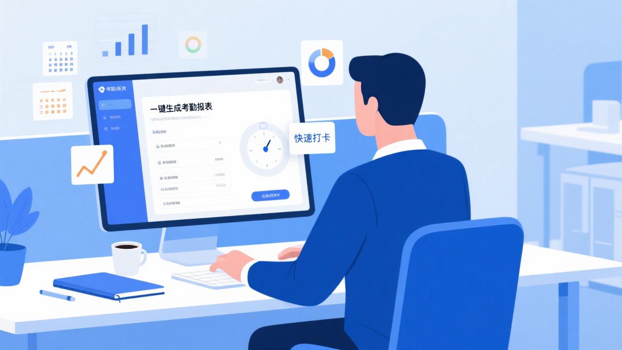 5分钟搞定！如何快速搭建考勤管理解决方案？