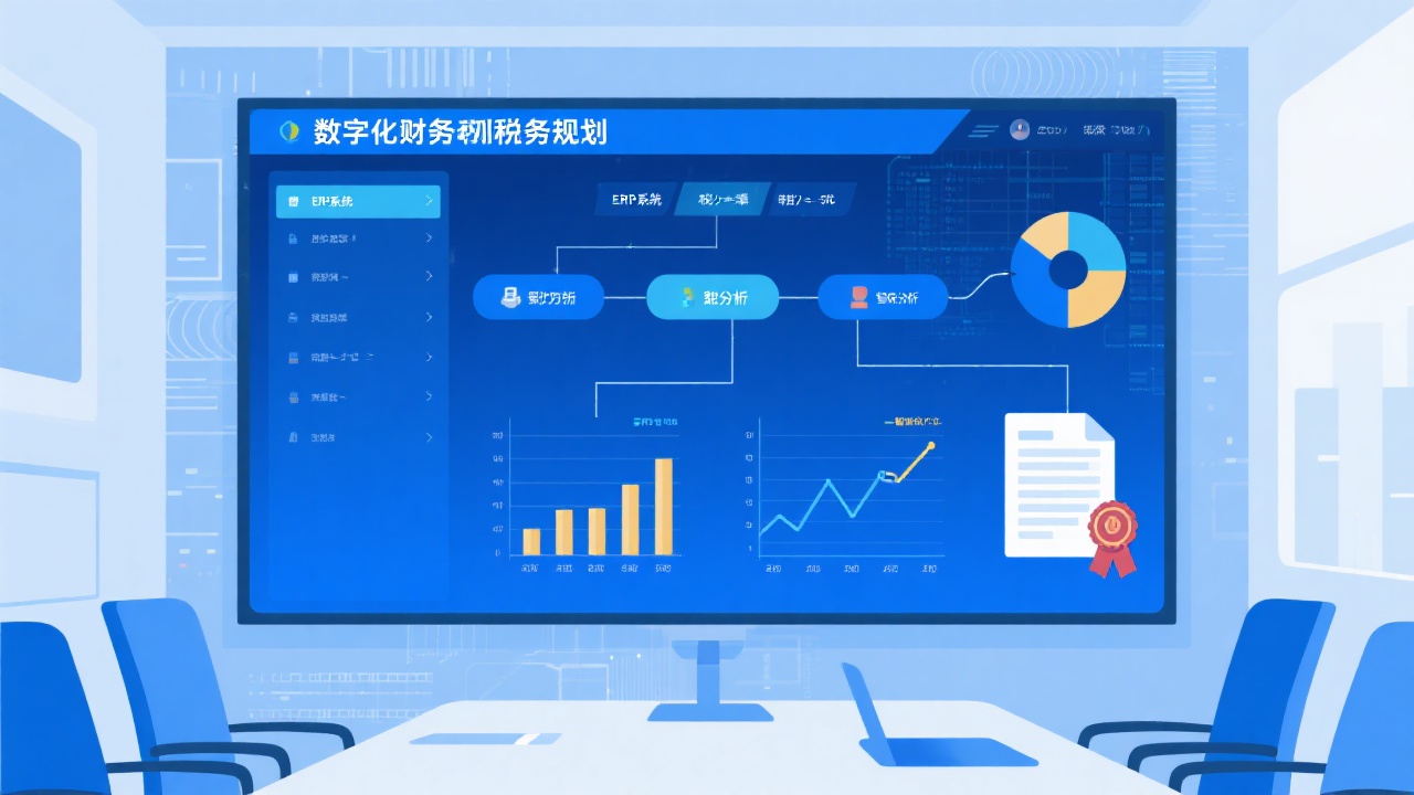 ERP系统如何实现财务税务智能筹划？高效方案揭秘！