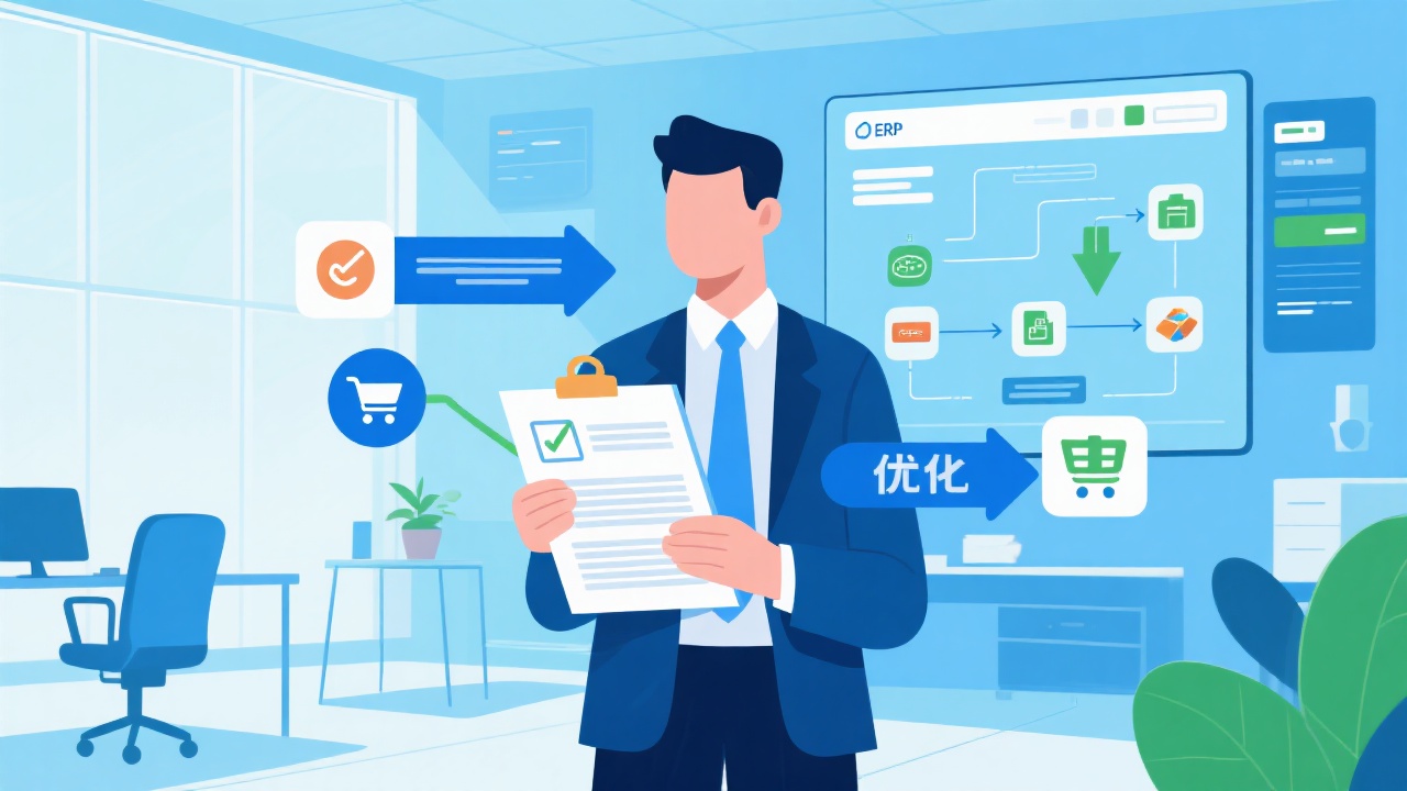 电商行业ERP流程优化实施前的完整检查清单