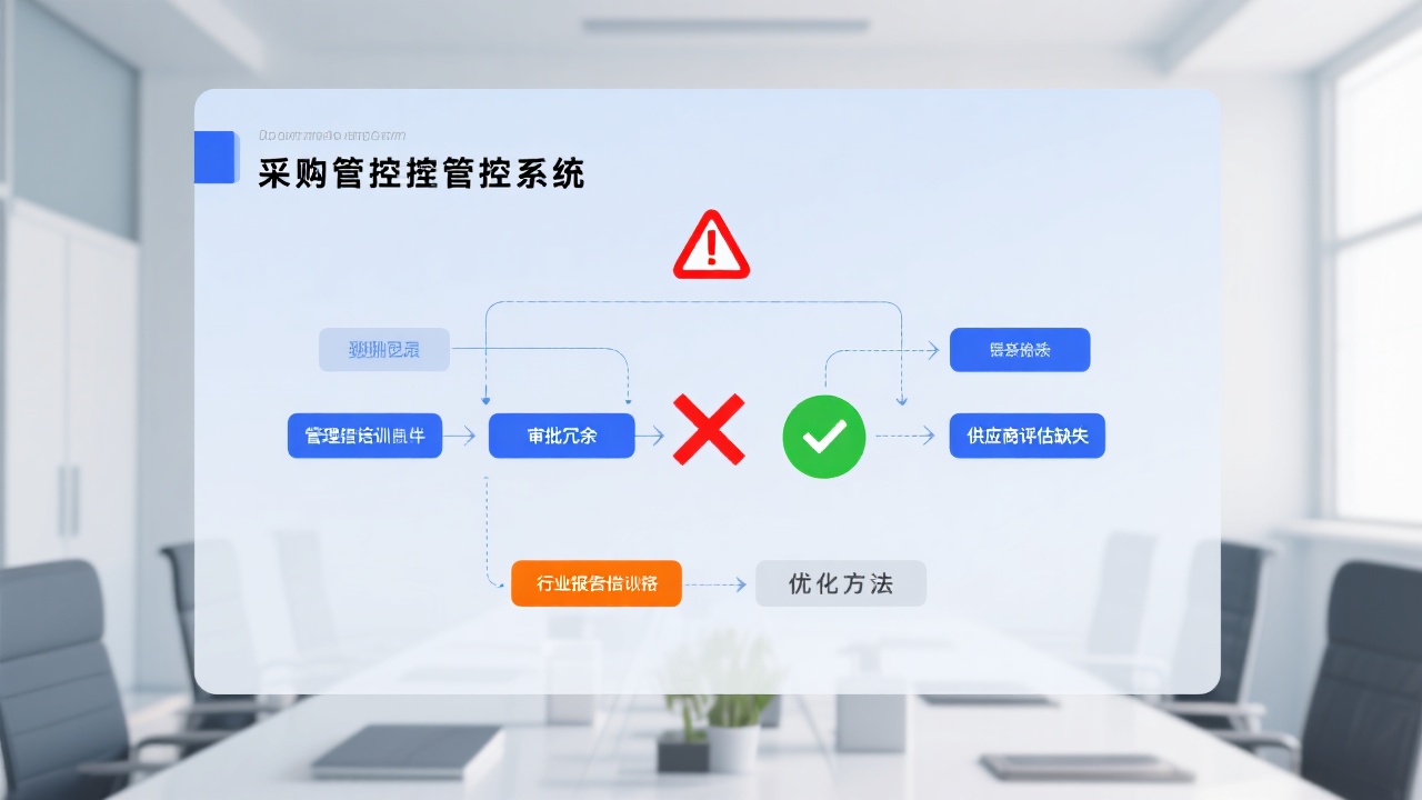 采购流程管控系统常见的5大误区及避免方法