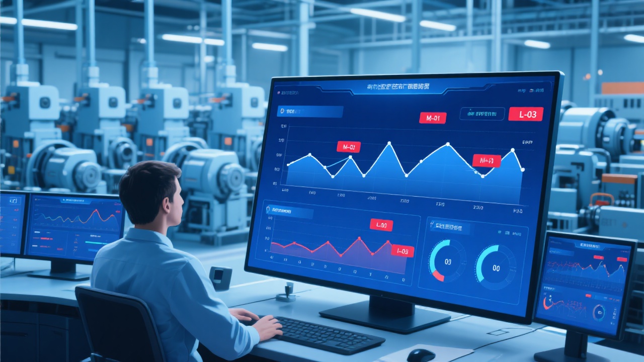 ERP系统如何实时监控生产设备负荷？