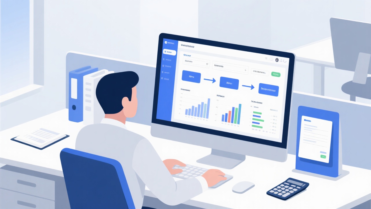 企业财务软件的工作流程是怎样的？从录入到报表的完整步骤拆解