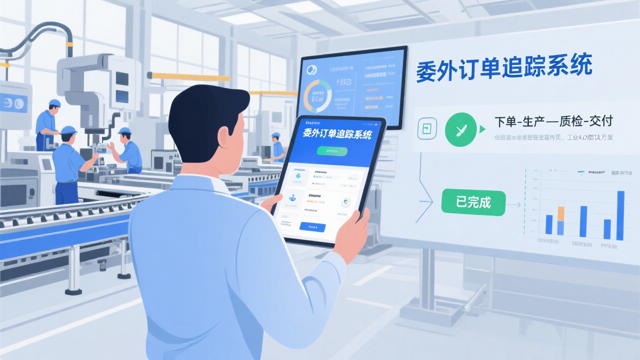 如何高效跟踪管理委外加工订单？一招搞定！