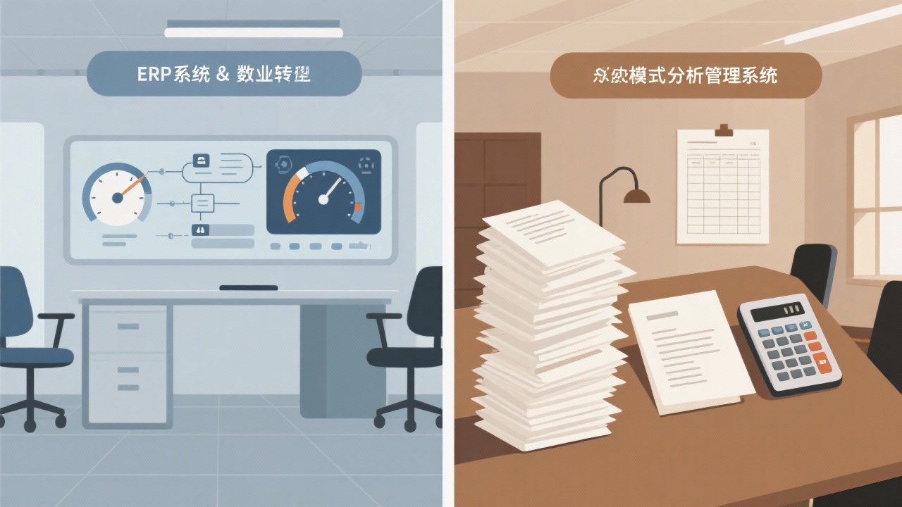 ERP 业务管理系统与传统管理模式的对比解析