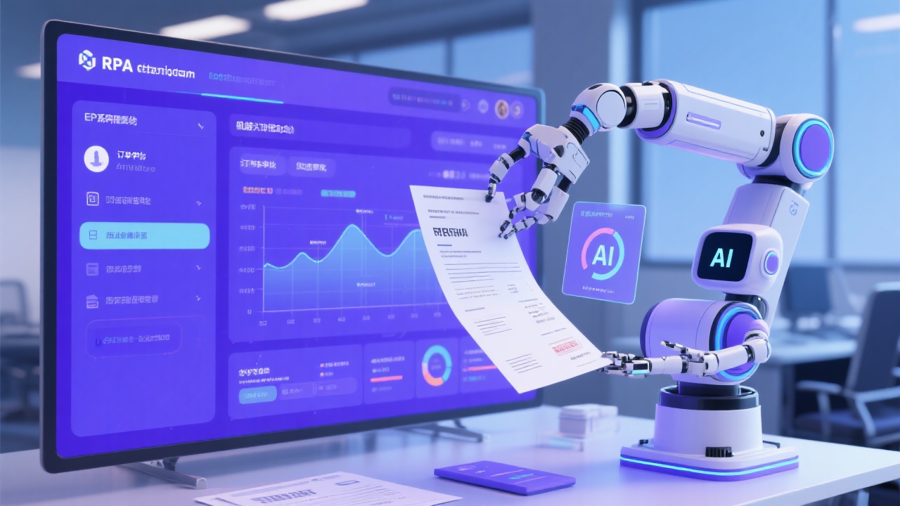 如何用RPA+AI实现ERP系统采购流程数字化？