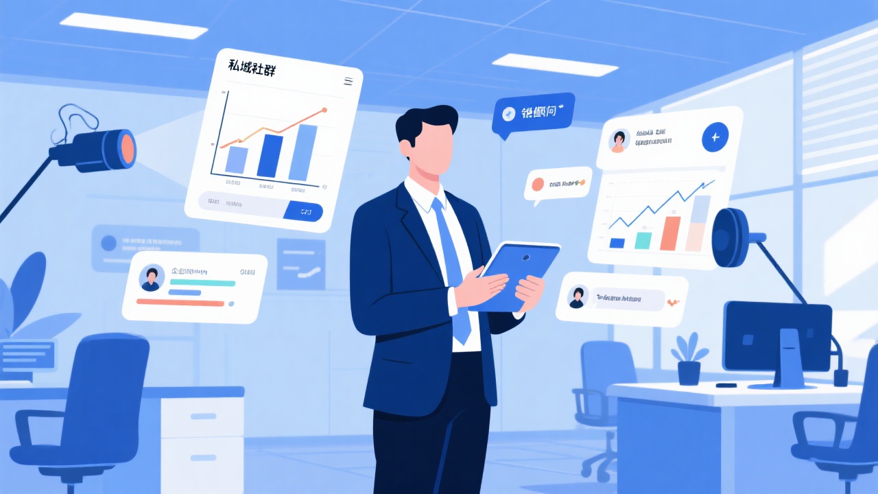 ERP销售如何打造私域直播闭环？实战策略解析