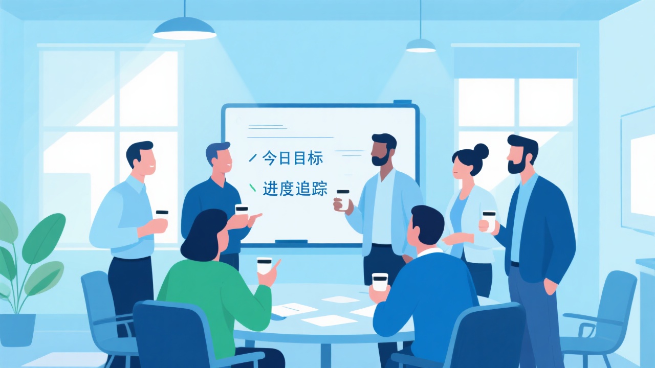 如何召开高效的生产晨会？