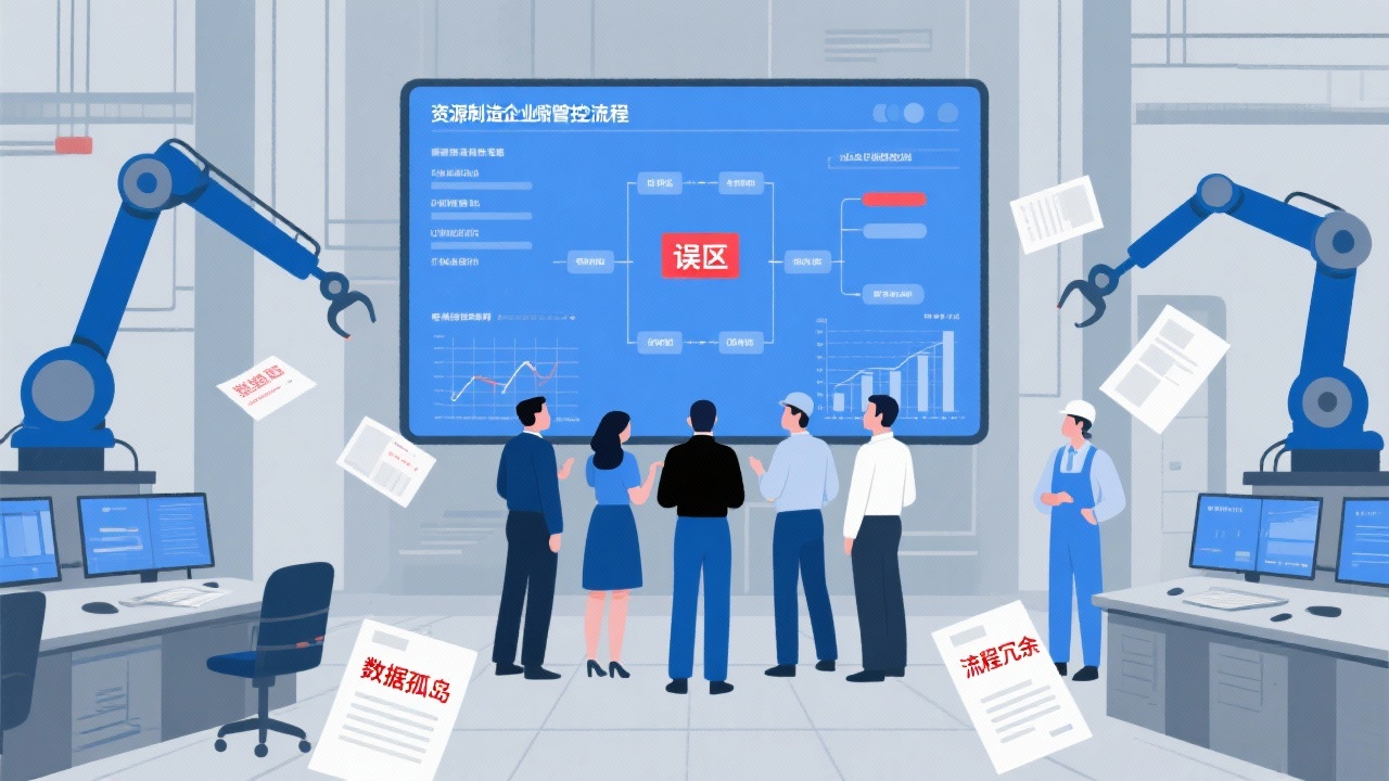 制造业企业资源管控​实施中常见的5大误区