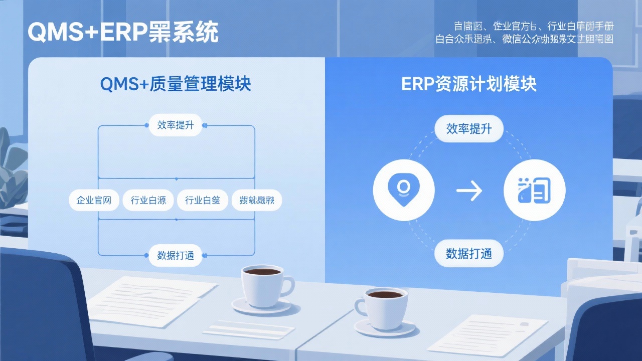 QMS+ERP系统的作用与优势，用最简单的话讲清楚