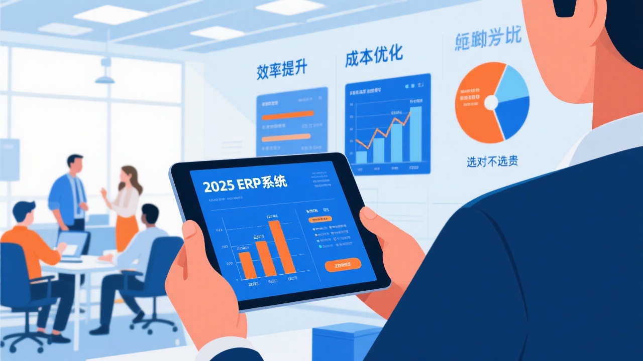 2025年ERP管理哪家好？选对不选贵！