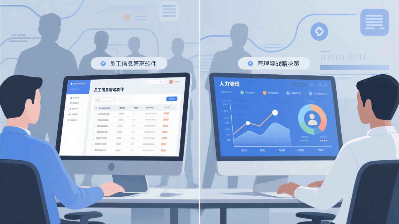 员工信息管理软件和人力管理的不同之处