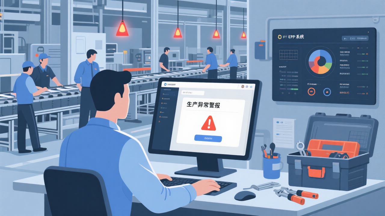 ERP生产异常如何快速响应？5分钟解决攻略