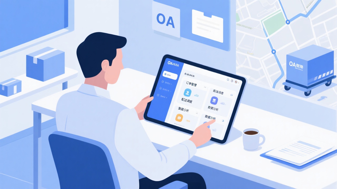 日用品配送企业必备！OA软件怎么选不踩雷？