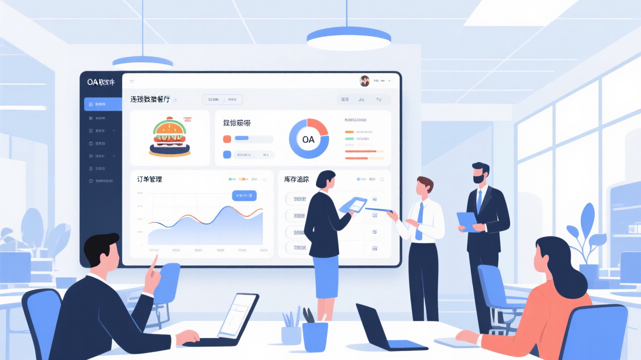 正餐连锁公司必备!这款OA软件真的这么好用吗?