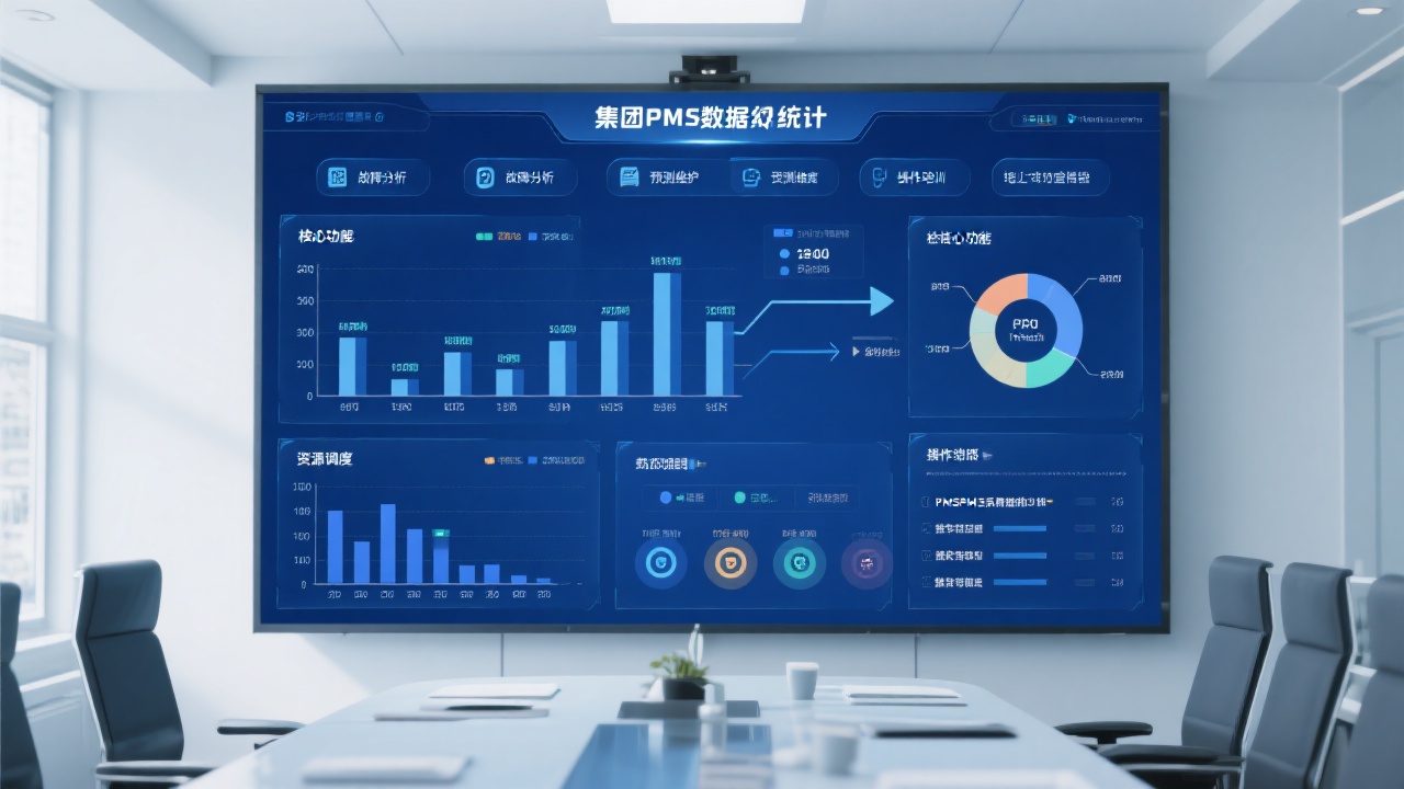 集团公司PMS 数据统计​有哪些核心功能与应用场景