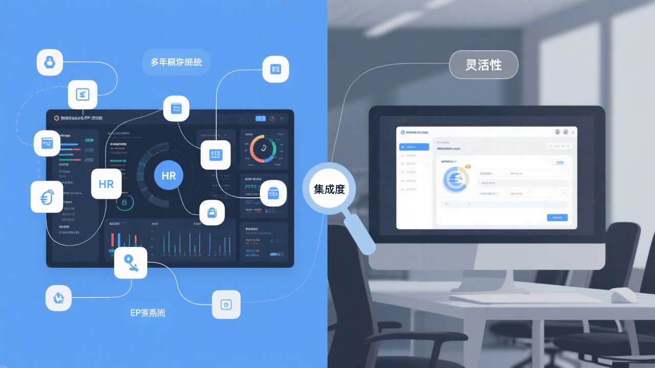多模块 ERP 软件和单一模块系统的区别