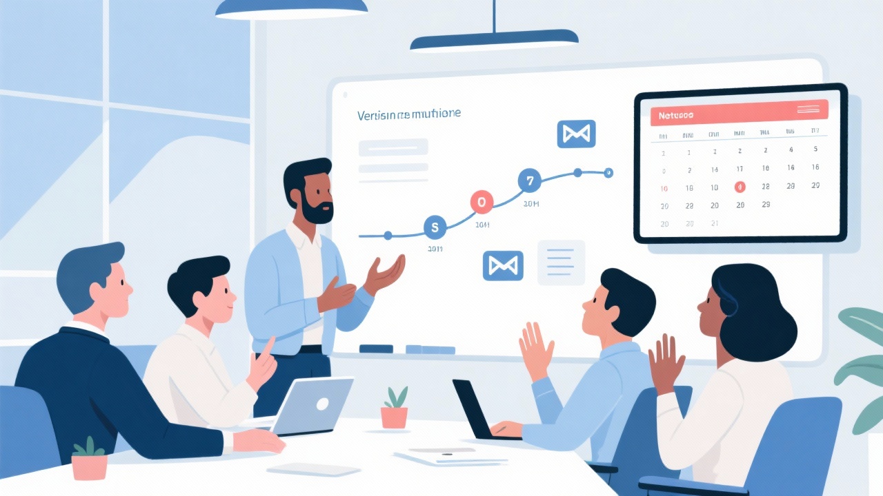 如何高效管理产品版本发布通知？