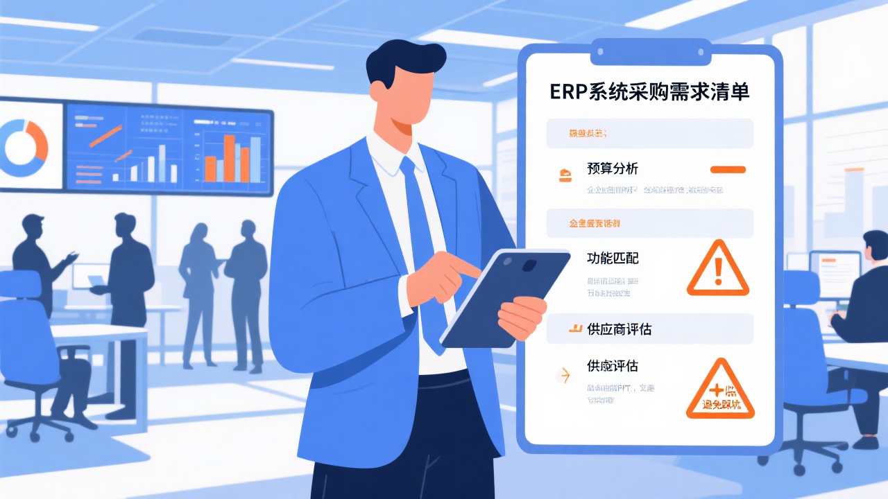 如何合理制定ERP系统采购需求？避免踩坑指南！
