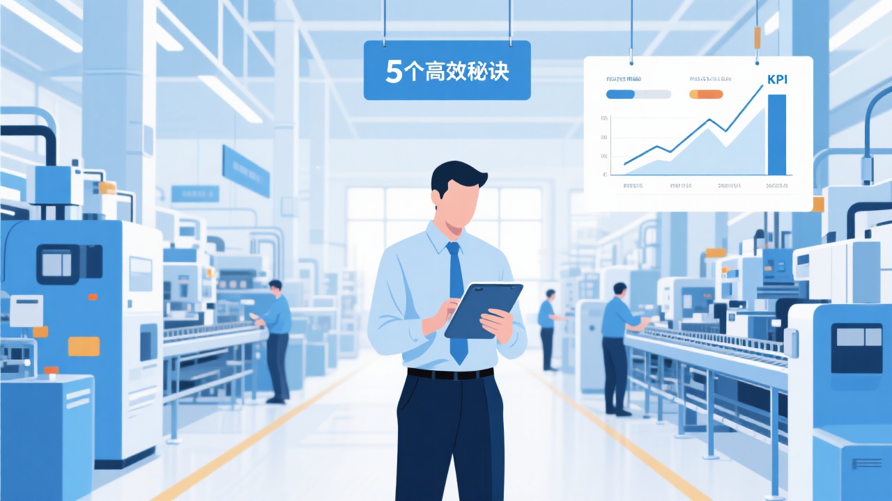 生产管理怎么做？5个高效秘诀助你轻松提升效率