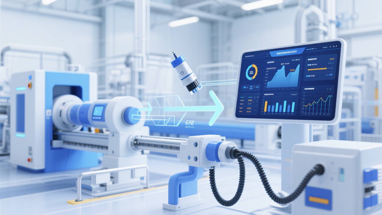 ERP系统如何实现生产设备数据实时采集？