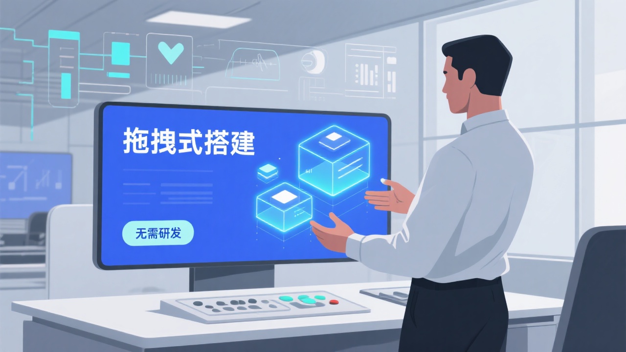 不用研发的系统搭建平台，真的靠谱吗？