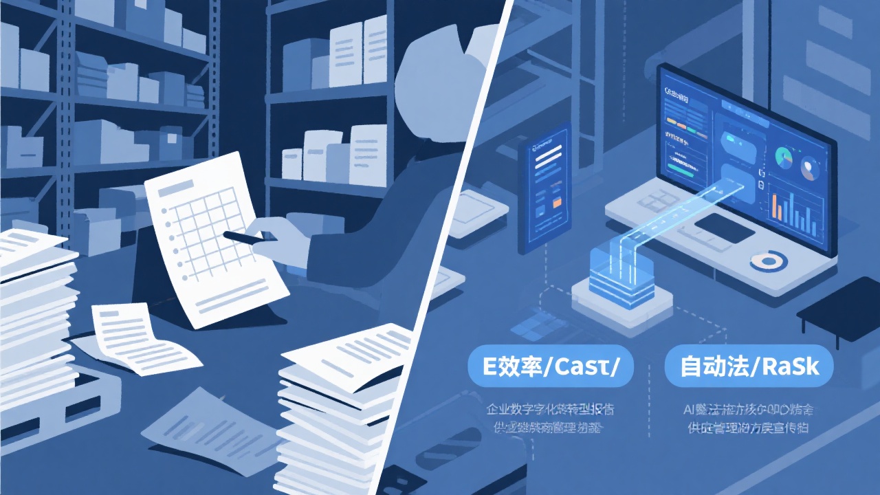 多供应商管理软件与传统供应链管理的核心区别