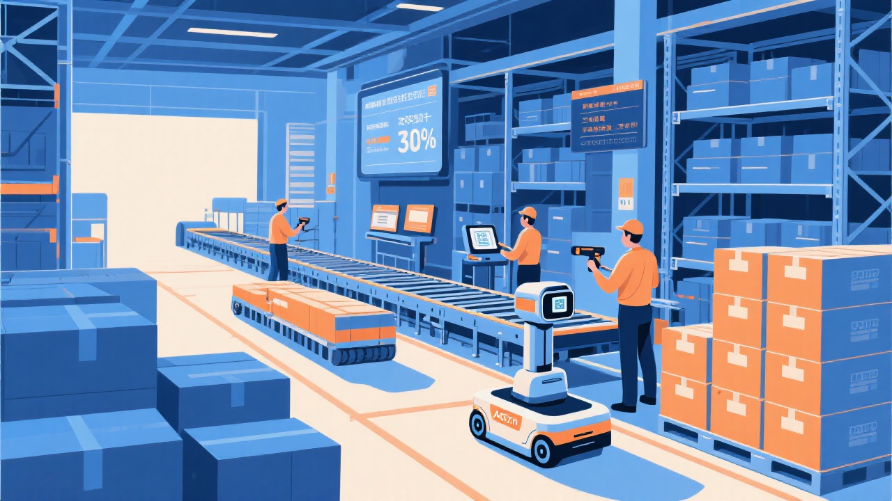 仓库出入库效率分析：如何提升30%的物流速度？