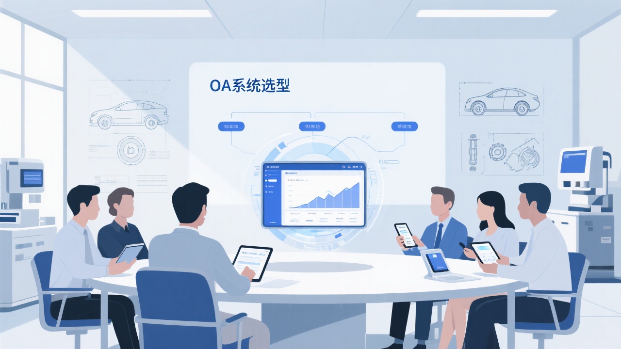 汽车零部件公司OA系统选型指南：如何找到最适合你的方案？