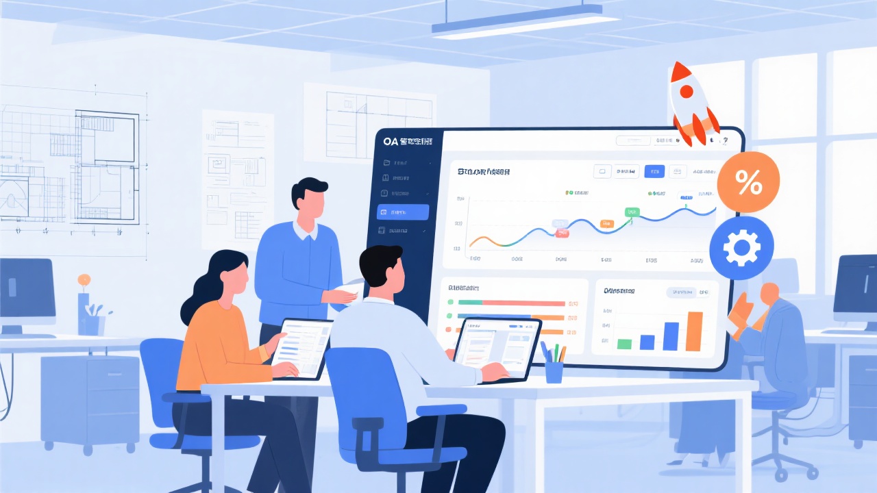 装修公司必备！这款OA管理软件竟能提升80%效率？