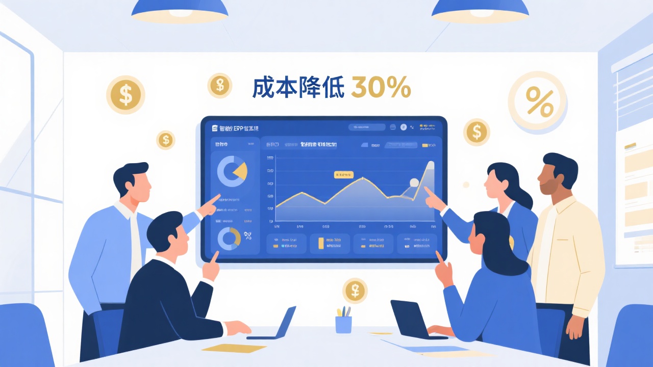 如何用ERP项目管理轻松降低30%实施成本？