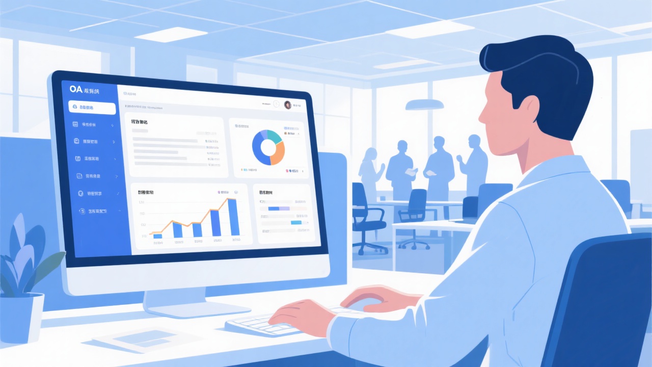 不懂就问：什么叫OA办公系统？高效办公的秘密武器！