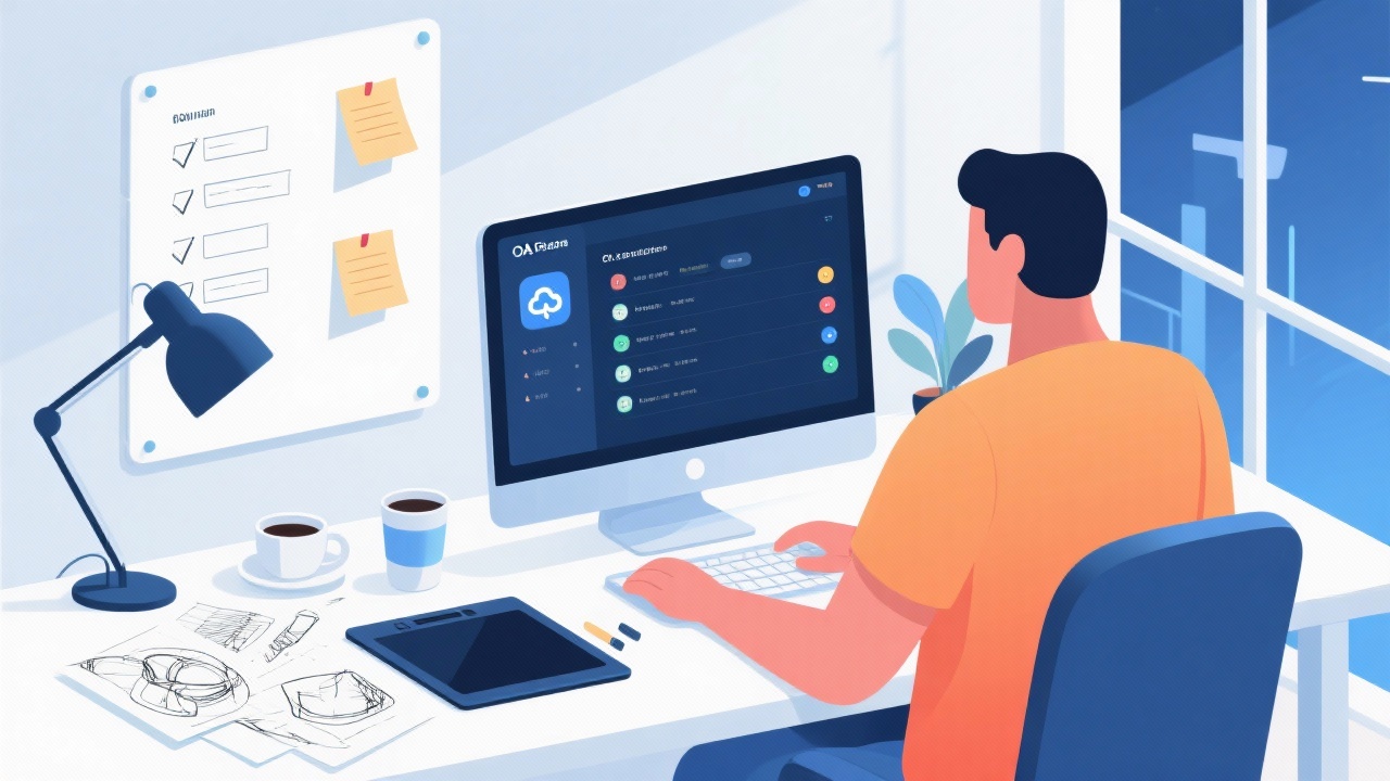 平面设计行业必备：OA系统如何提升工作效率？