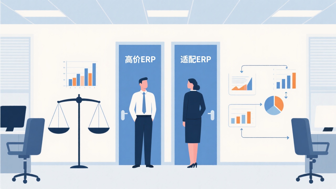 ERP系统决策模式适配，选对不选贵！