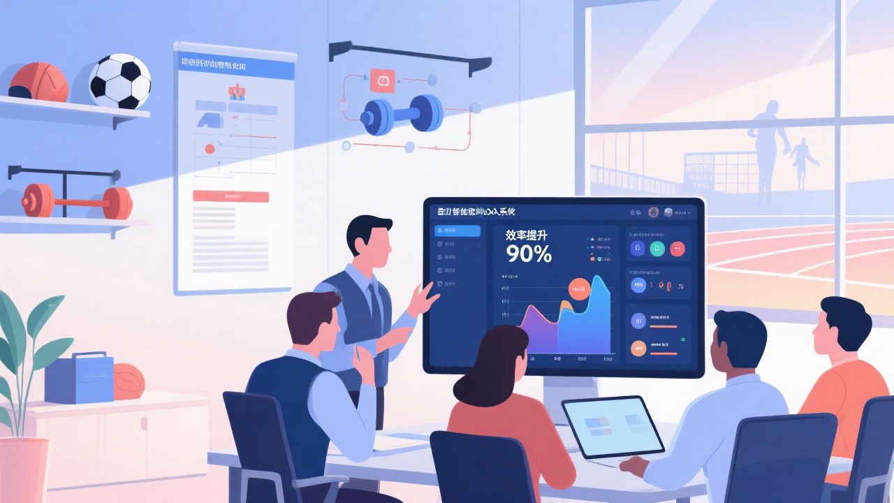 体育培训机构公司必备！这款OA软件竟能提升90%管理效率？