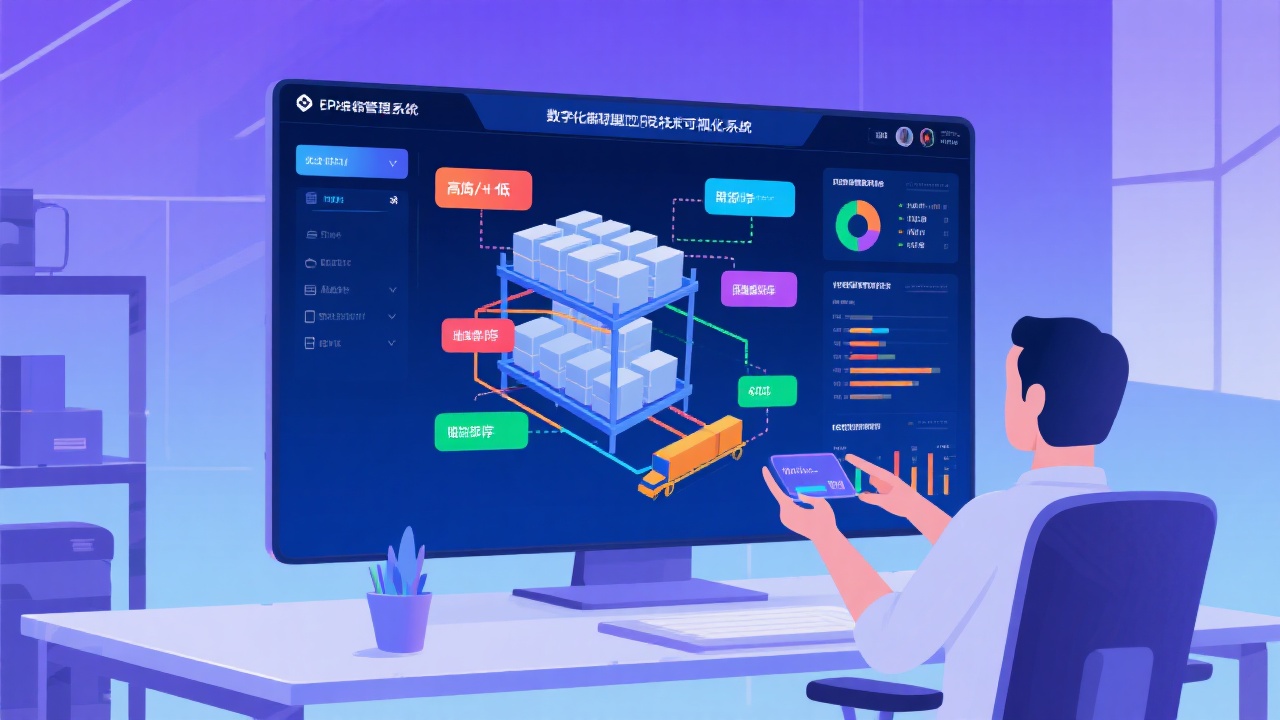 ERP系统库存分类怎么优化？数字孪生技术来帮忙！