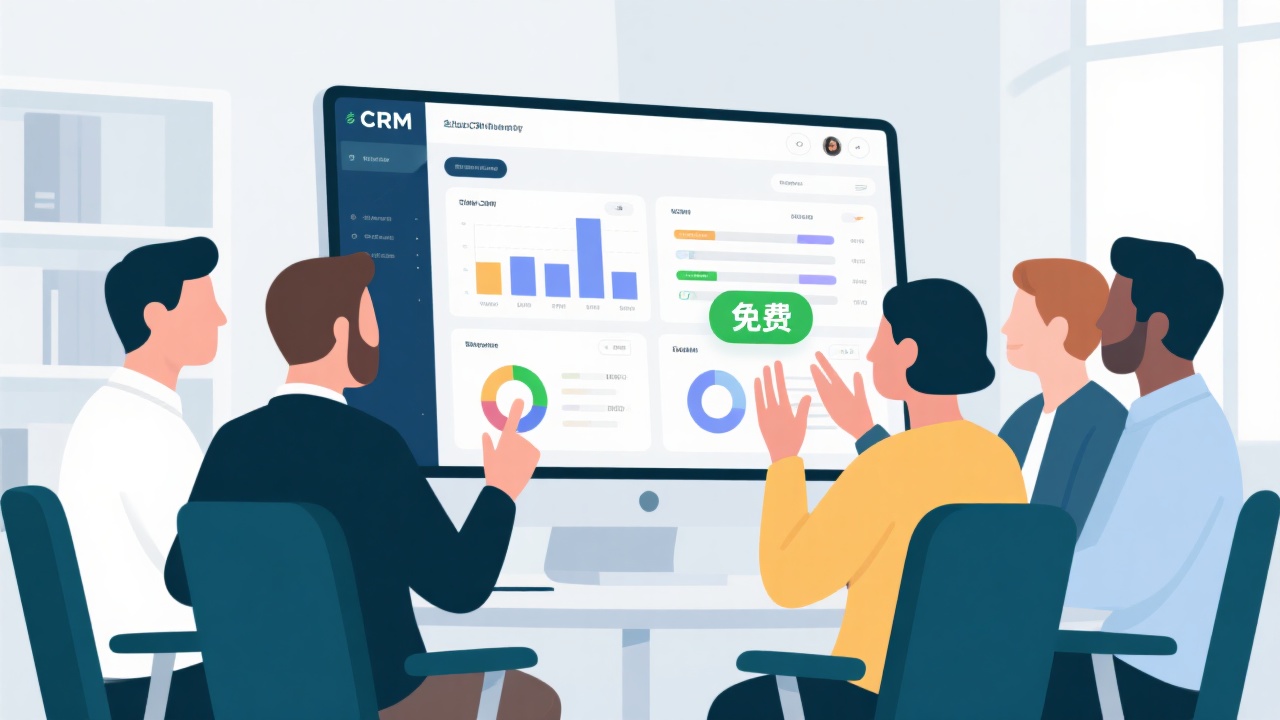 企业免费CRM客户管理系统，真的靠谱吗？