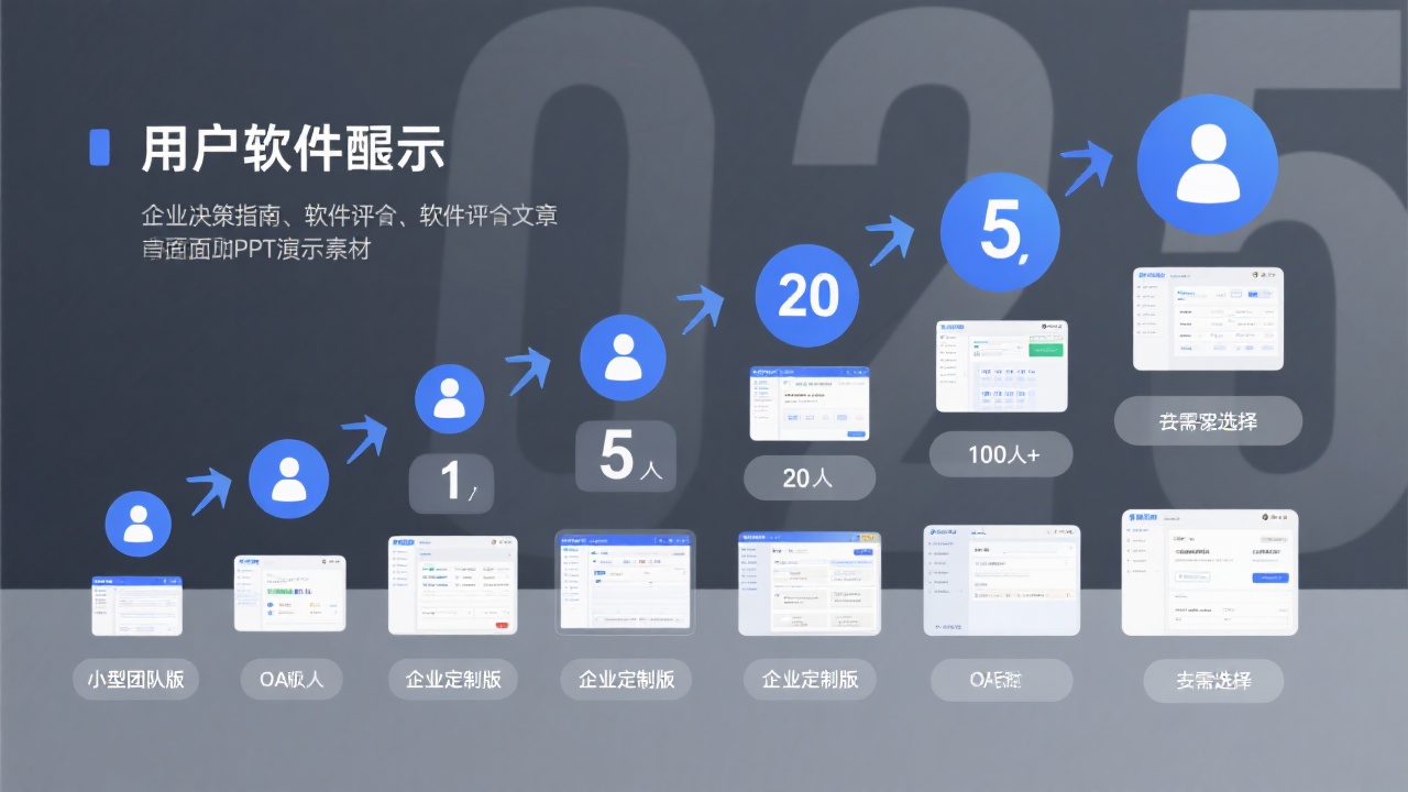2025年如何按用户数选择OA软件？
