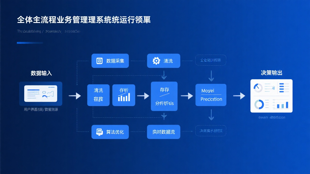 全流程业务管理系统如何运行？从数据输入到决策输出的完整步骤