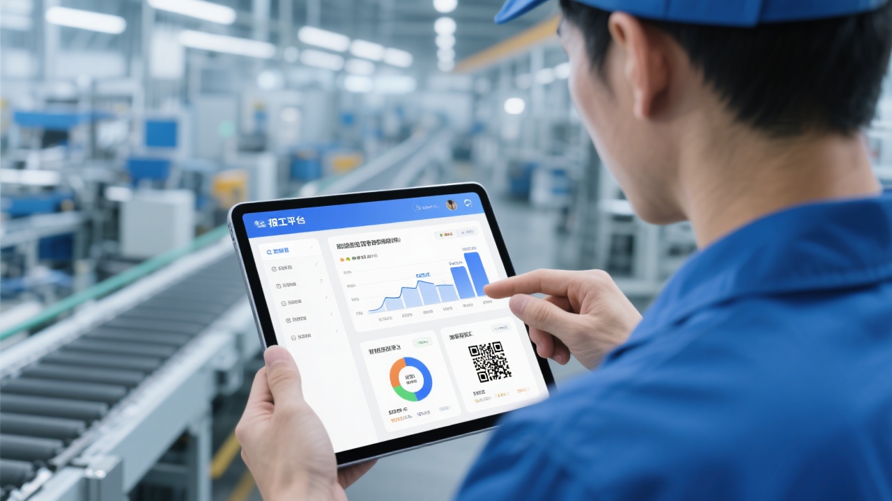 还在手动报工？试试这款高效生产报工平台！