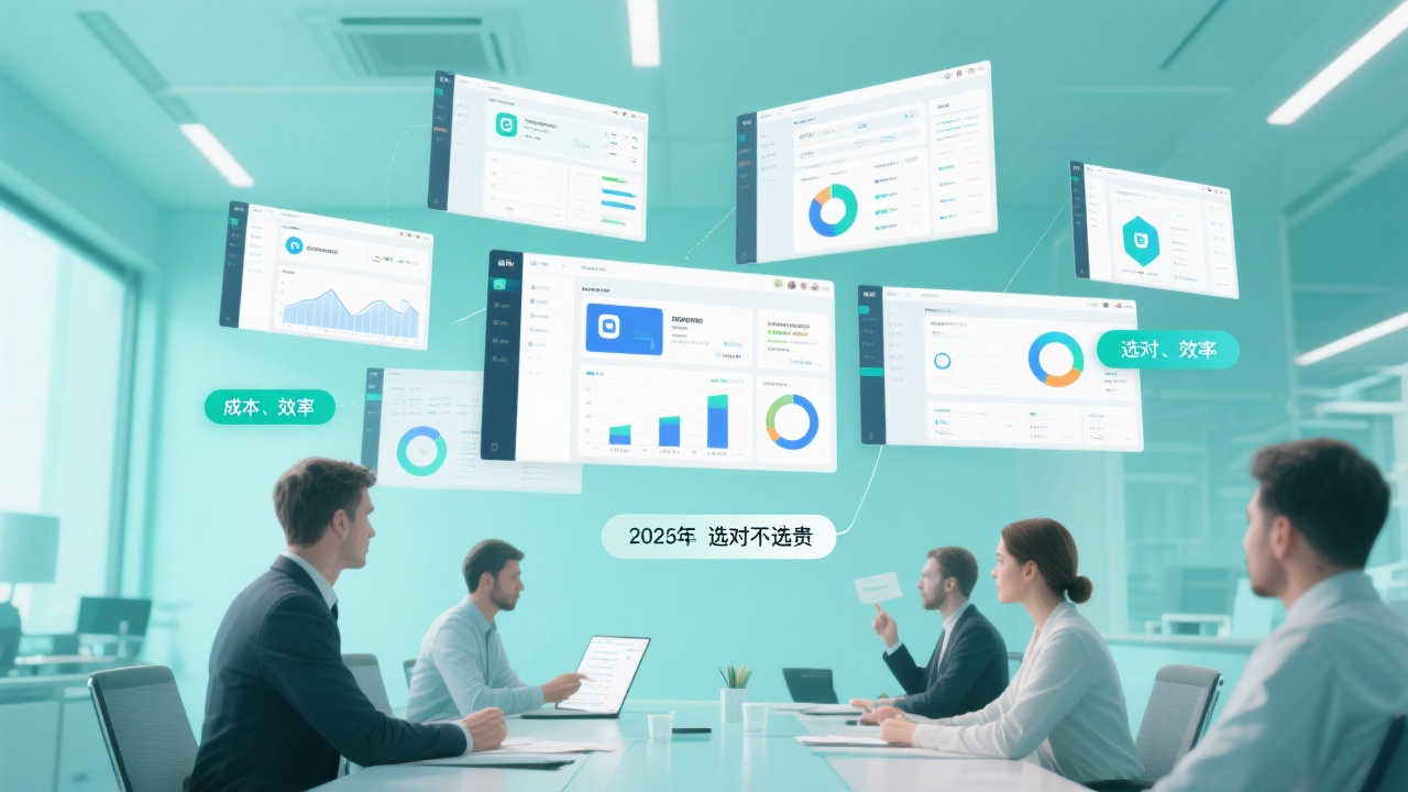 2025年ERP软件哪款好？选对不选贵！