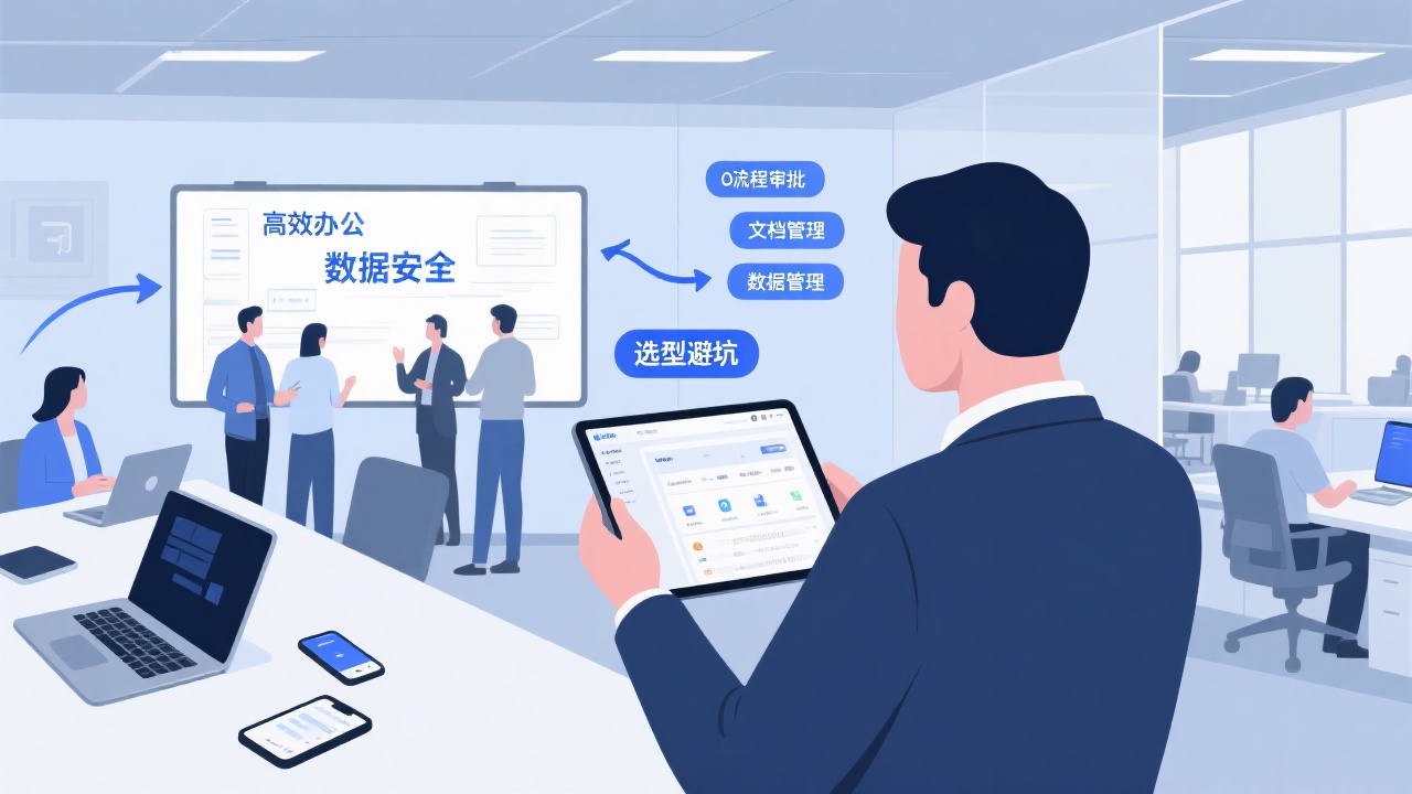 电子产品行业OA系统怎么选？教你避坑！