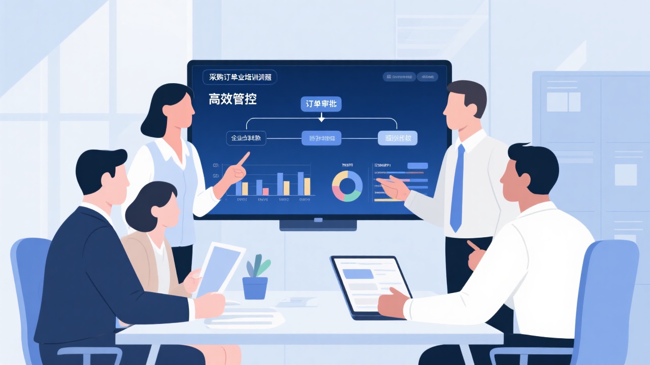 企业如何高效管控采购订单付款流程？
