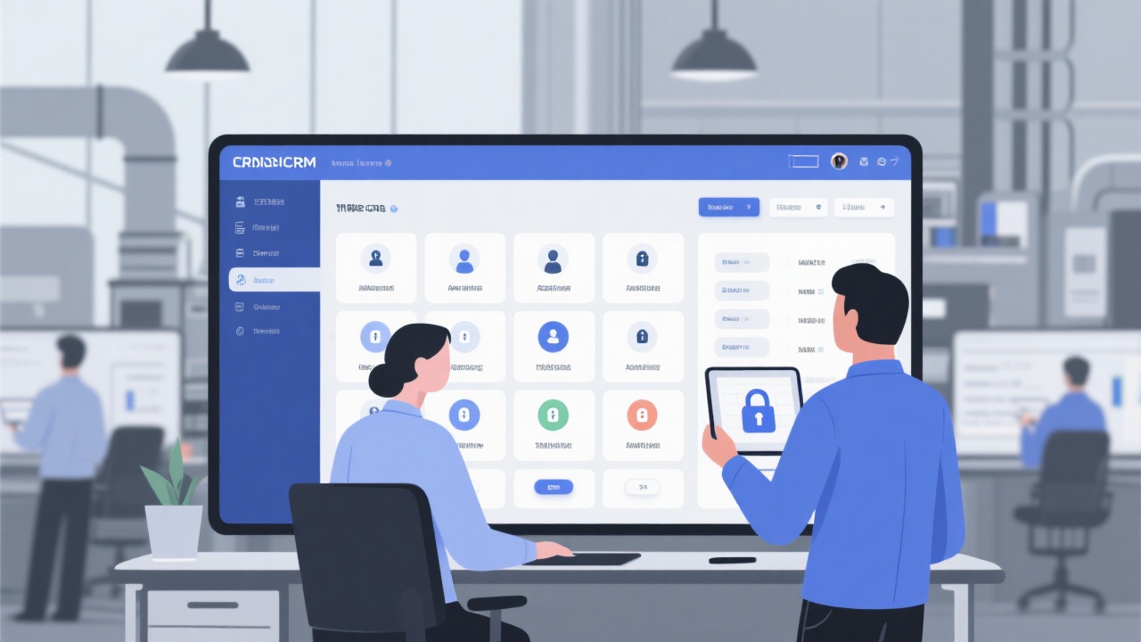 制造业CRM权限管理有哪些核心功能
