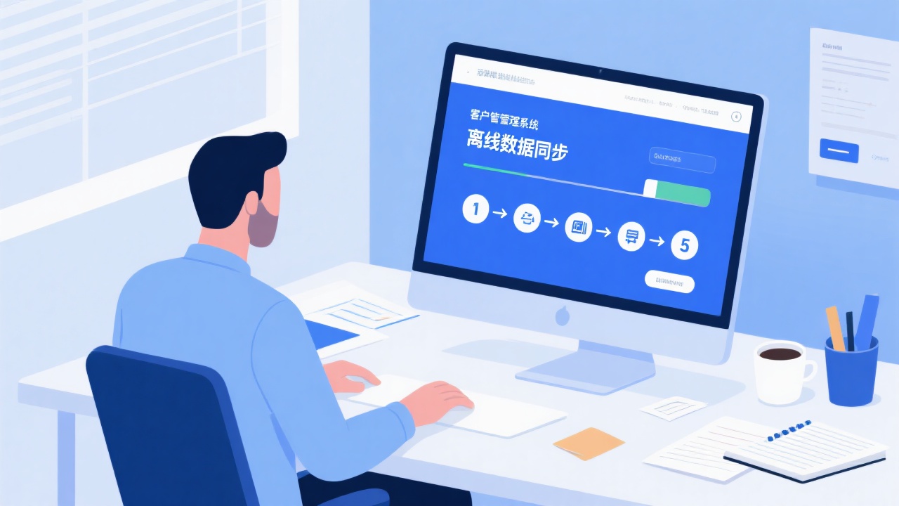 如何开始离线数据同步客户管理系统？5步完整操作流程